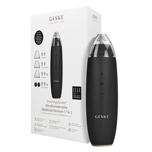 GESKE MicroDermabrasion Blackhead Remover| 7 in 1 Gray