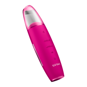 GESKE MicroCurrent Skin Scrubber Black Head Remover 9in1 Magenta 44